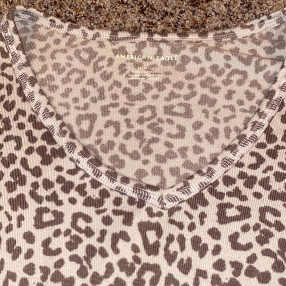American Eagle Leopard Print Sweater - image 2